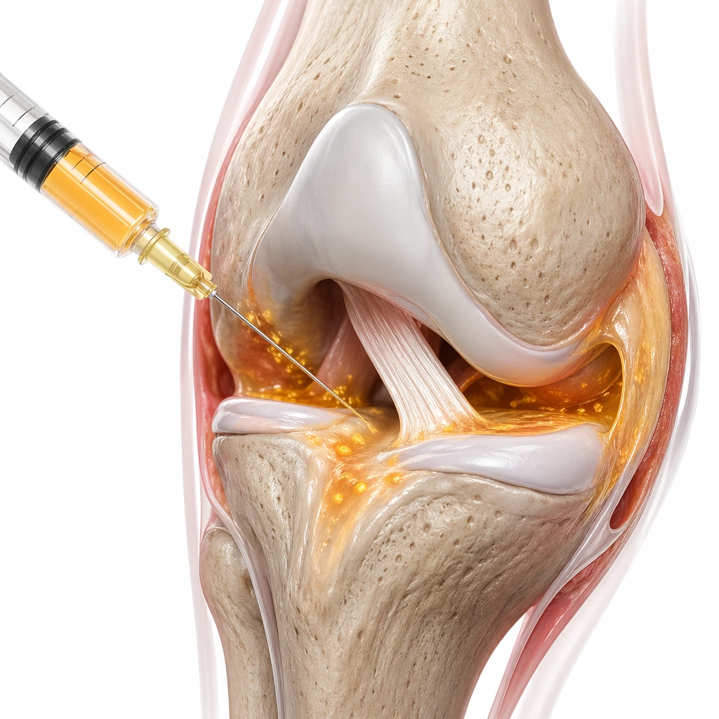 Orthobiologics medicine Dubai PRP injection for joint pain and sports injury treatment by Dr. Tomislav Cerovecki.