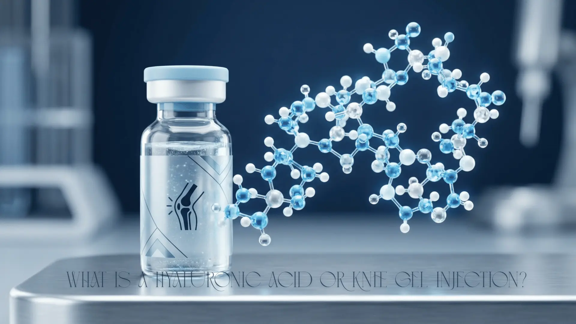 Hyaluronic acid knee gel injection explained for selected knee symptoms in Dubai